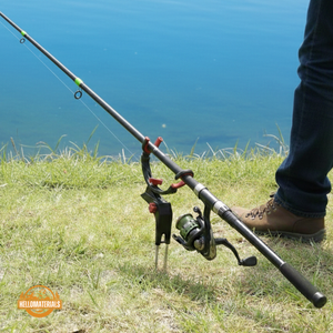 Hellomaterials Dual 360° Adjustable Fishing Rod Holder