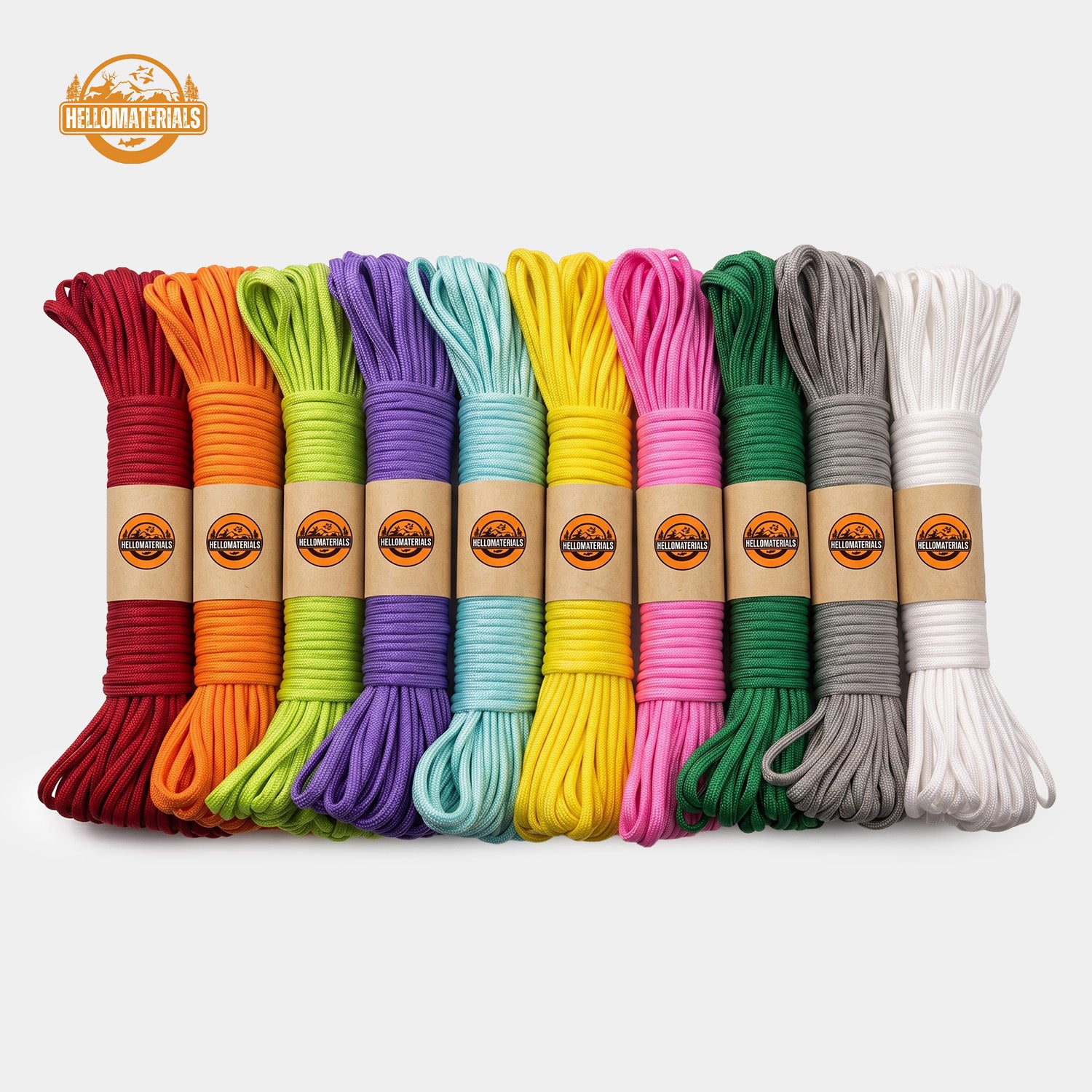hellomaterials 4mm 7 Stand Cores Paracord 550