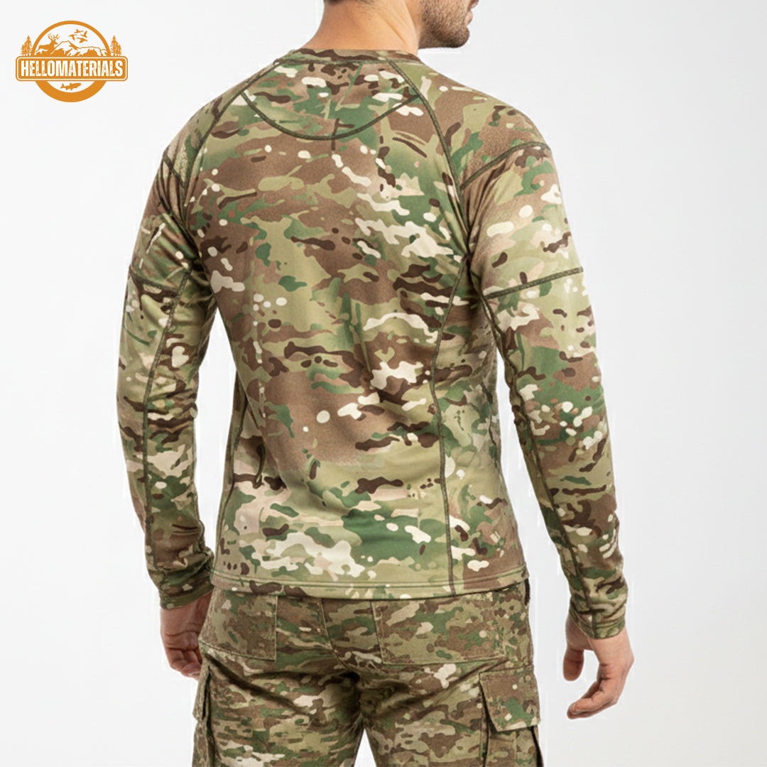 Hellomaterials Lightweight Camo Base Layer