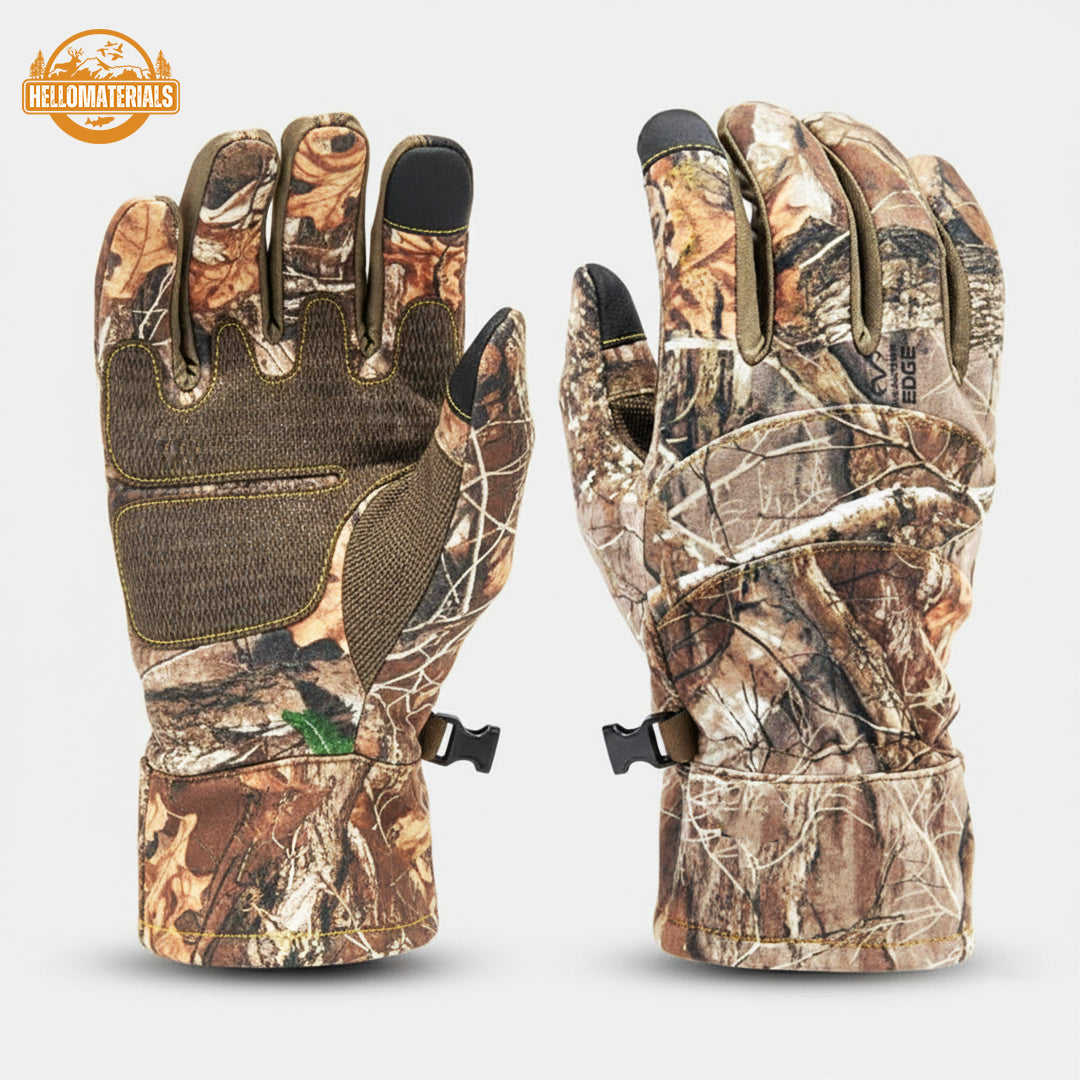 Hellomaterials Winter Camo Touchscreen Gloves