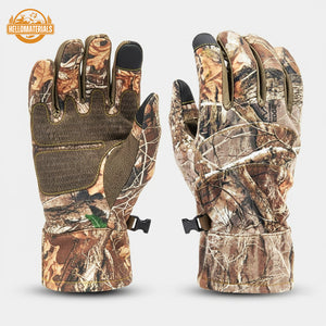 Hellomaterials Winter Camo Touchscreen Gloves