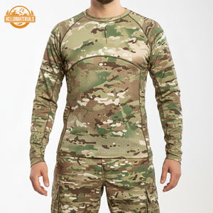 Hellomaterials lightweight camo base layer