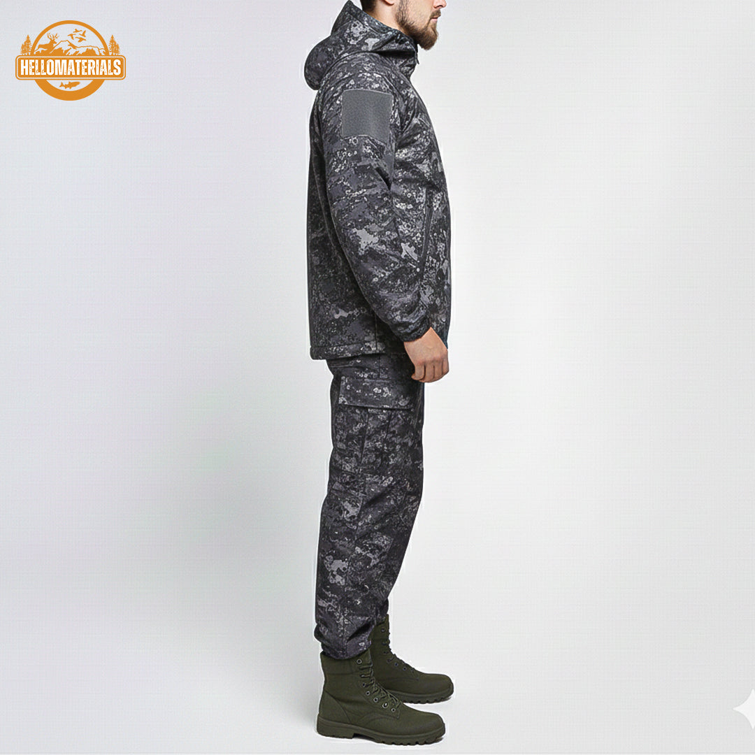 Hellomaterials NIGHT OWL Camo Hunting Suit