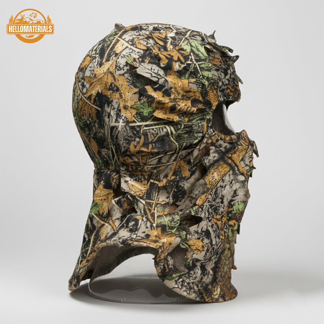Hellomaterials 3D Leafy Stealth Hunting Mask