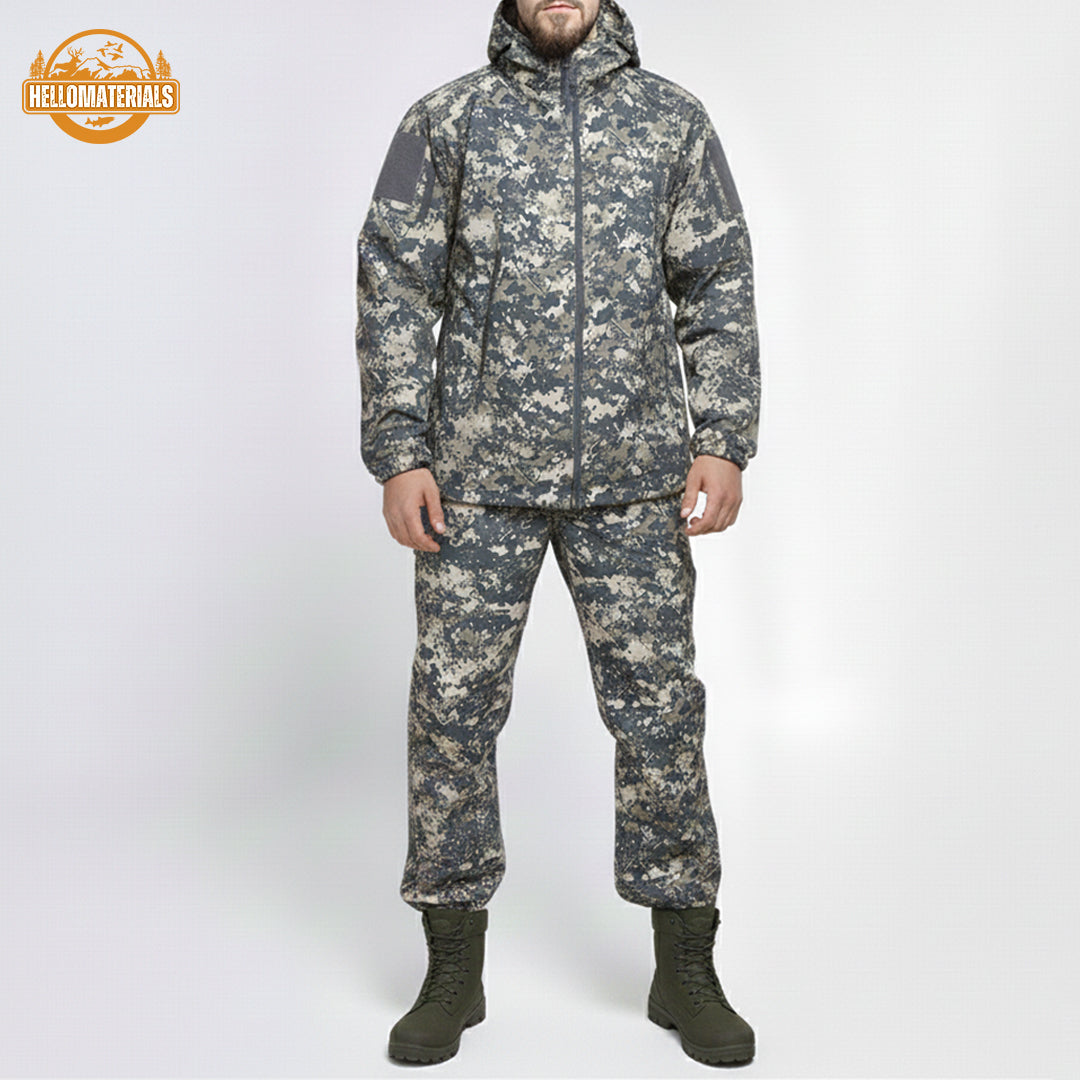 Hellomaterials POLAR Camo Hunting Suit