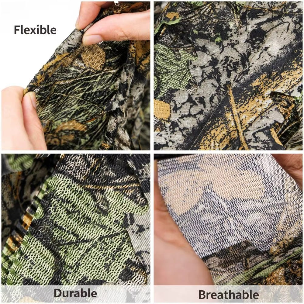 3D Leafy Stealth Hunting Mask
