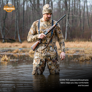 Hellomaterials Insulated Camo waterproof wader