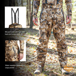 Hellomaterials Insulated Camo waterproof wader