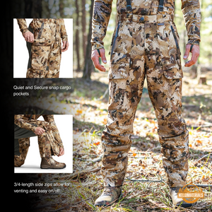 Hellomaterials Insulated Camo waterproof wader