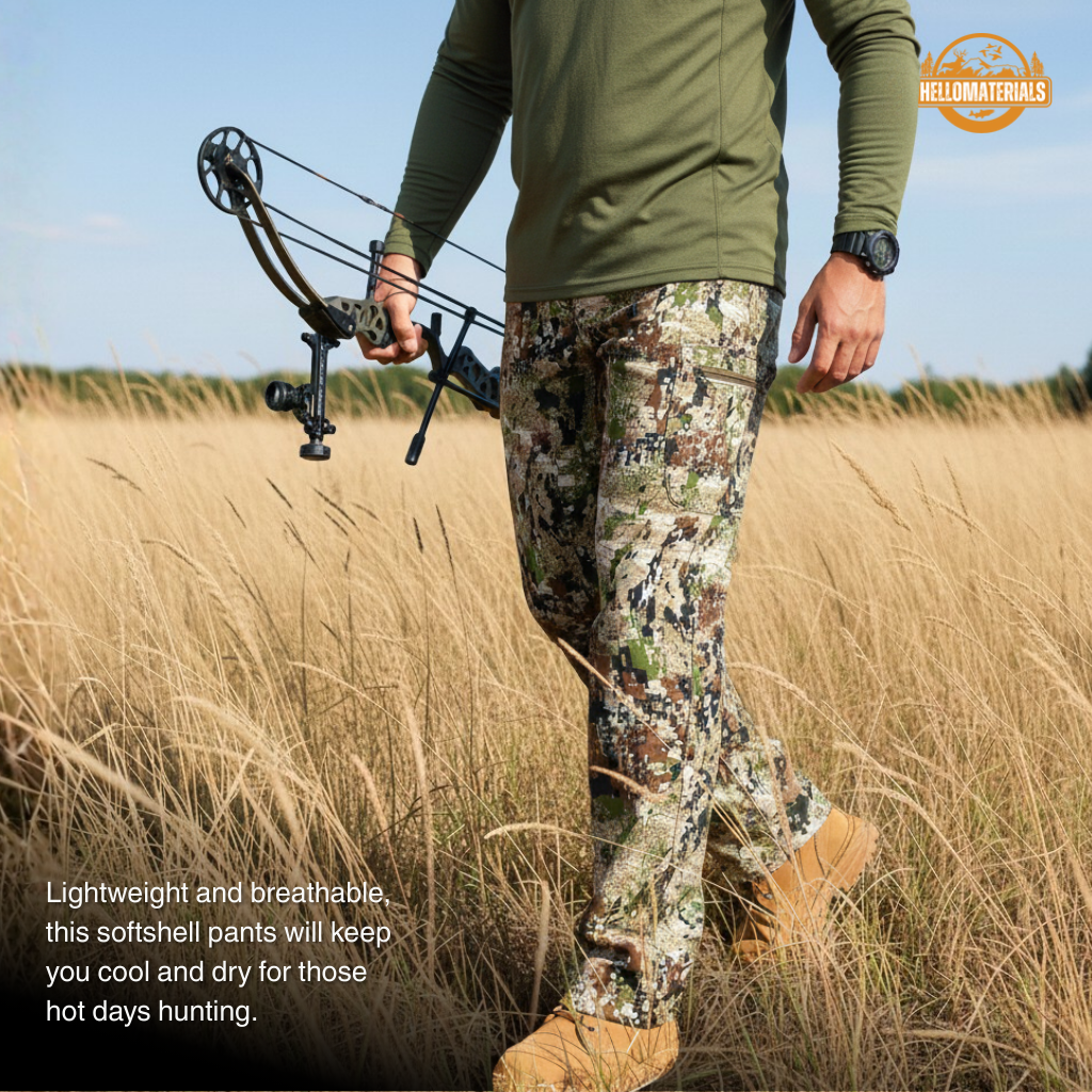 Hellomaterials quick dry outdoor trousers ready for spring showers