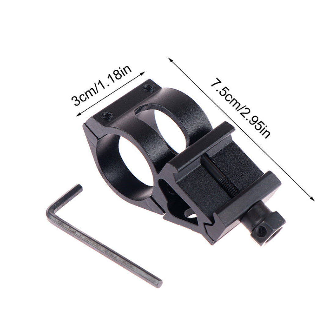 Hellomaterials Tactical Flashlight Mount Pro