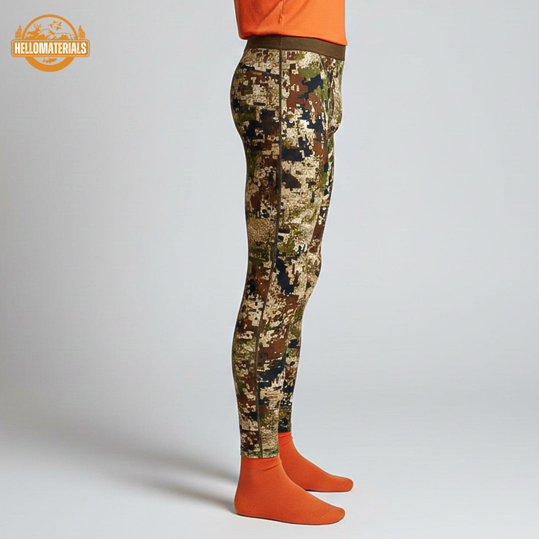 Hellomaterials polygiene scent control pants detail for stealth hunting