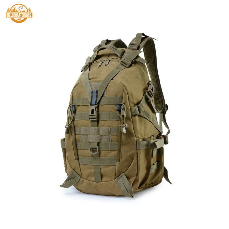 Hellomaterials 45L ACU Camo Tactical Hiking Backpack