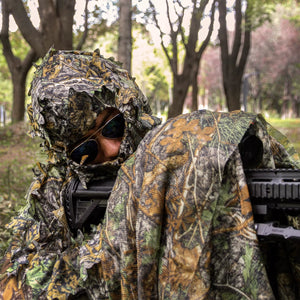 Hellomaterials 3D Leafy Stealth Hunting Mask