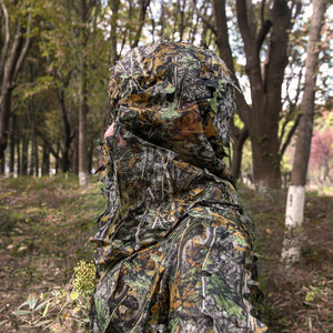 Hellomaterials 3D Leafy Stealth Hunting Mask