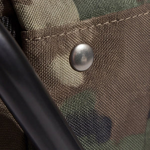 Hellomaterials Camo Backpack Chair | Folding Camp Stool Pack