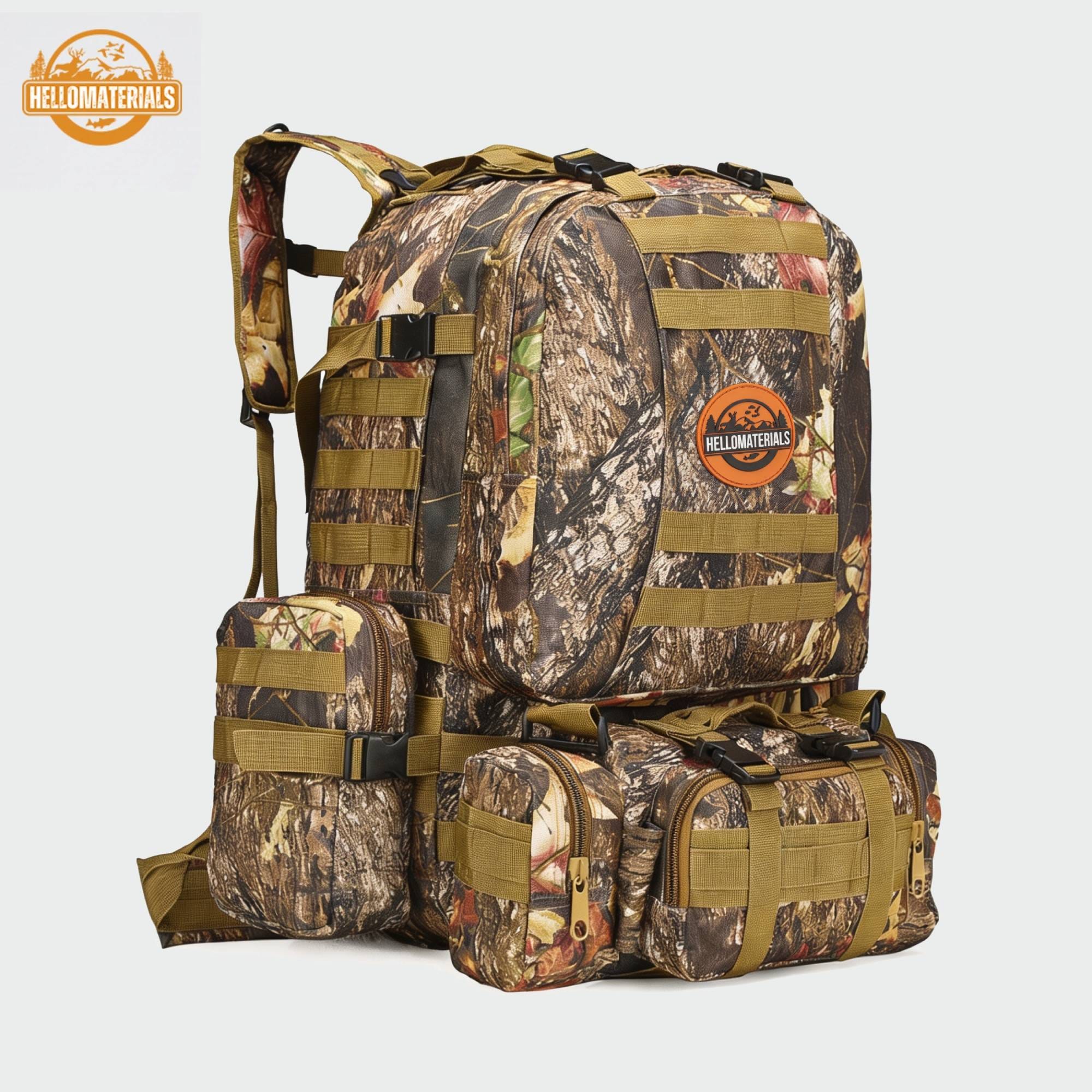 Hellomaterials Elite 65L Tactical Expedition Pack