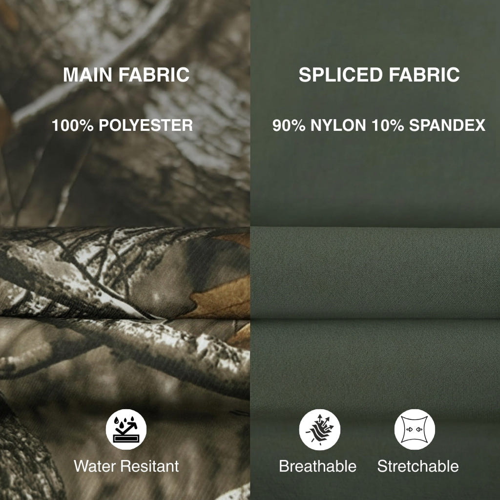 Soft touch silent fabric for stealth hunting by Hellomaterials