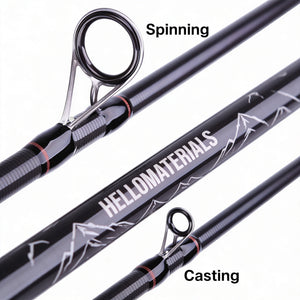 Hellomaterials Spinning Bait Fishing Rods