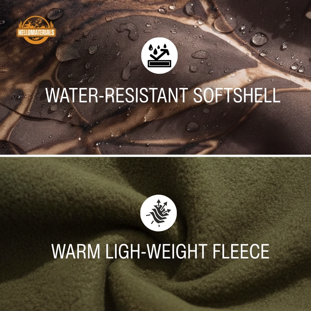 Hellomaterials Camo Hunting Jacket