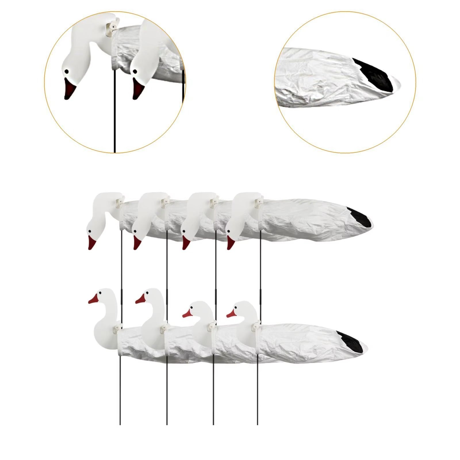 Hellomaterials Lightweight Goose Motion Decoys