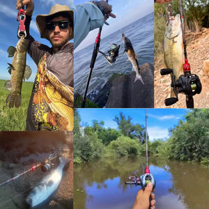 Hellomaterials Spinning Bait Fishing Rods