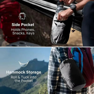 hellomaterials Lightweight and Portable Camping Hammock