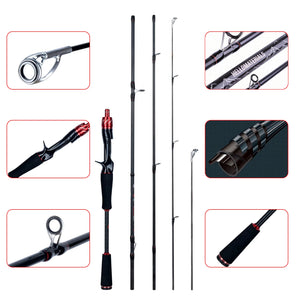 Hellomaterials Spinning Bait Fishing Rods