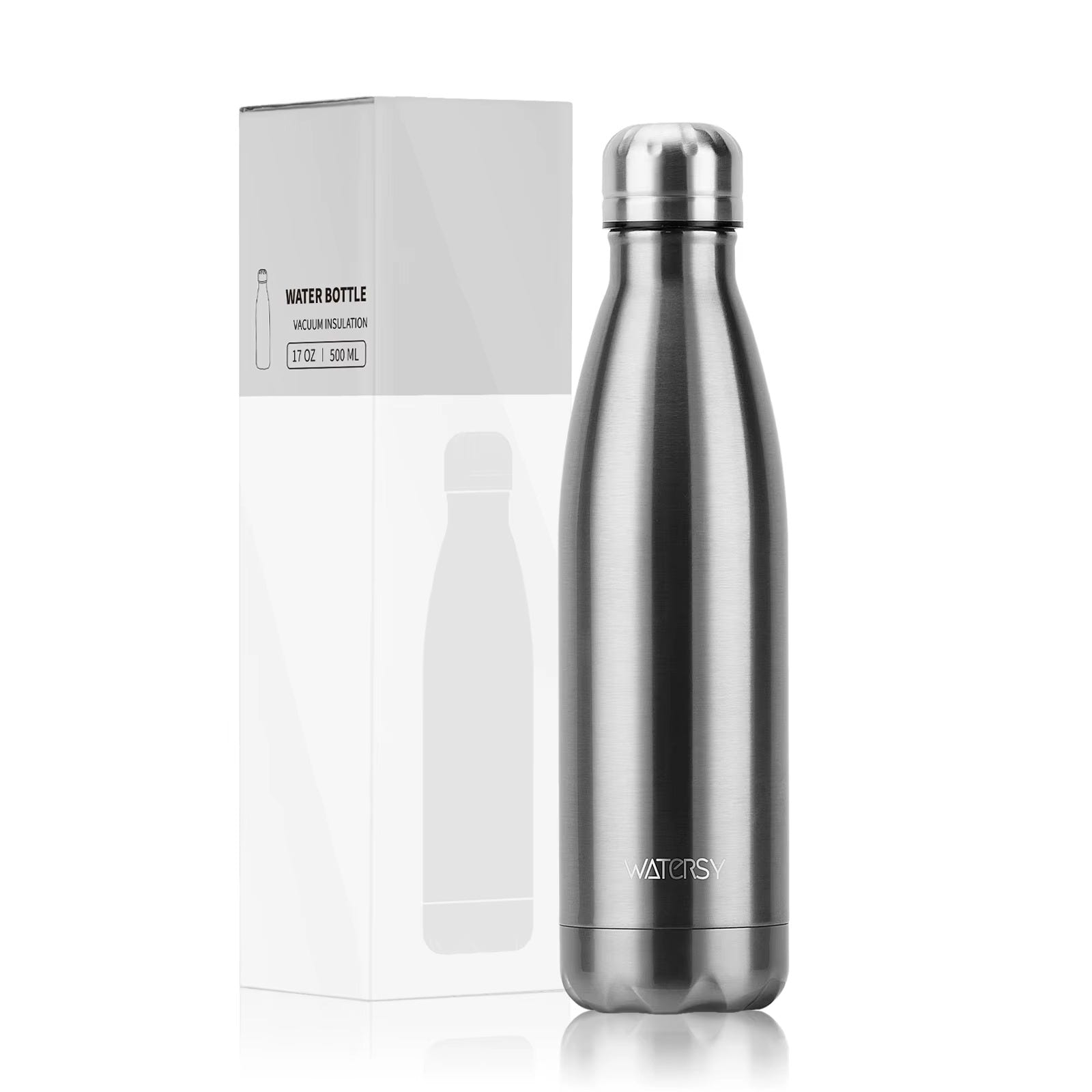 Hellomaterials Water Bottle - Stainless Steel
